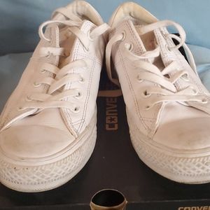 Converse All Star leather sneakers size 7